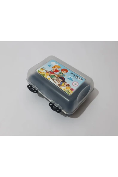 renkli çiçekler Beslenme Kutusu Çift Taraflı Açılabilir Okul Için Beslenme Kabı Beslenme