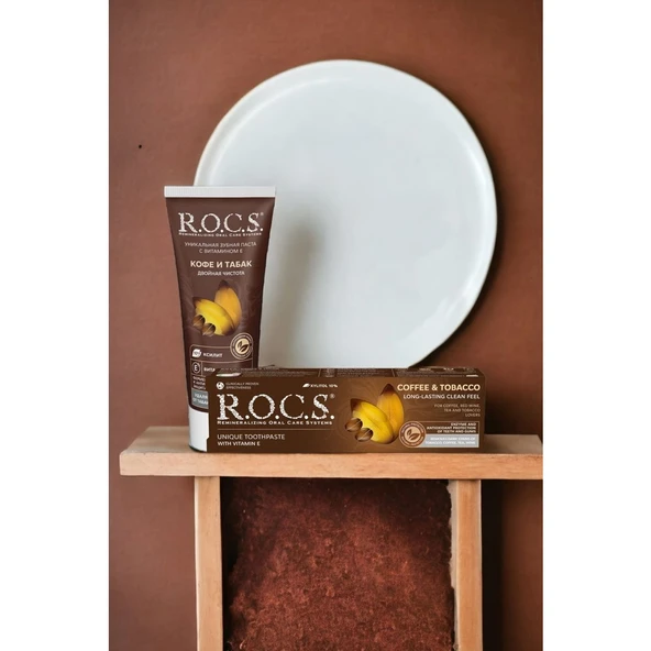 SLS İçermeyen Lekelere Karşı Beyazlatıcı Diş Macunu 60 ml Kahve Tütün Aromalı E Vitaminli - Resim 8