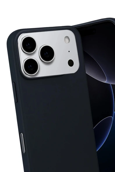 Apple iPhone 17 Pro Nano Kılıf Nano içi Kadife Silikon Kapak - Resim 2