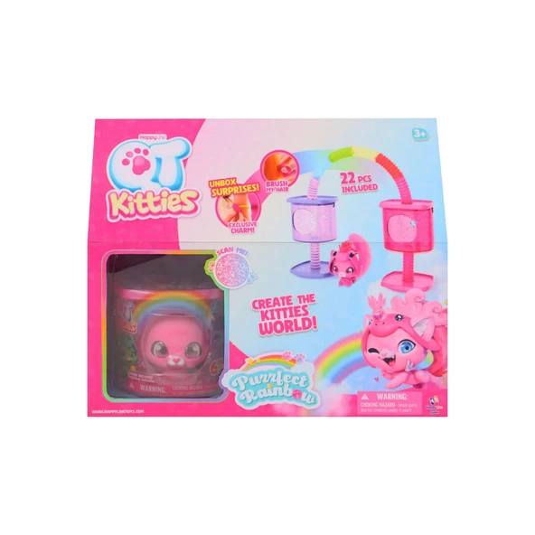 QT Kitties Gökkuşağı Oyun Seti - Resim 3