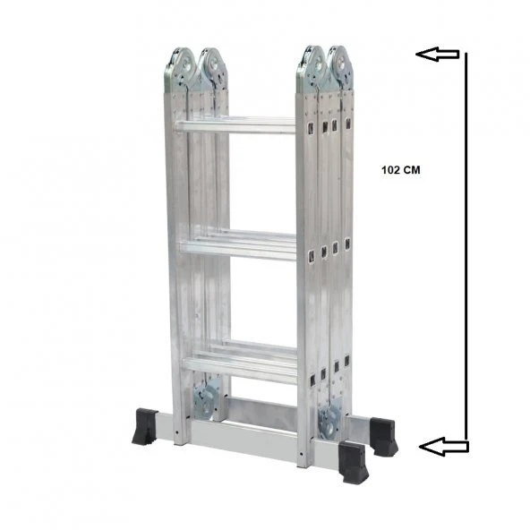 BEYKON 3.70 M KALIN PROFİL AKROBAT MERDİVEN - 3