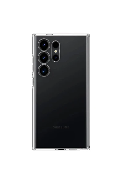 Samsung İle Uyumlu Galaxy S25 Ultra Kılıf Lüx Şeffaf Silikon Kapak ürün görseli