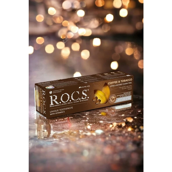 SLS İçermeyen Lekelere Karşı Beyazlatıcı Diş Macunu 60 ml Kahve Tütün Aromalı E Vitaminli - Resim 9