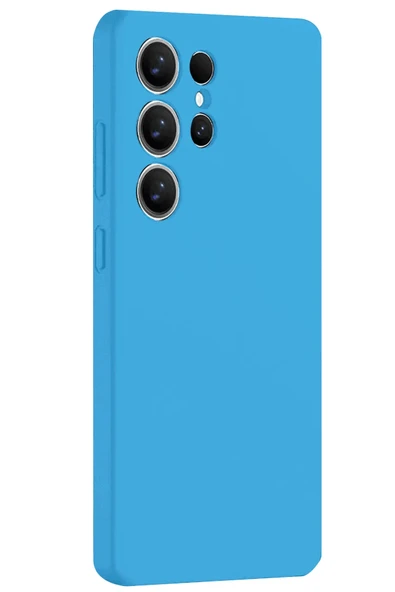 Samsung İle Uyumlu Galaxy S25 Ultra Kılıf Nano içi Kadife Silikon Kapak - Resim 3