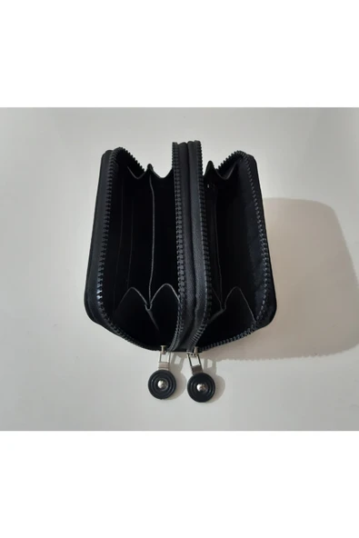 renkli çiçekler Kadın Cüzdan Krem Renk Kadın Cüzdanı - Resim 2