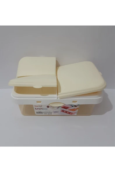 renkli çiçekler Yemek Saklama Kabı Çift Katmanlı Gıda Konteyner Okul Ofis Piknik Için