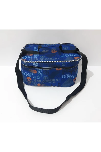 renkli çiçekler Beslenme Çantası Okul Beslenme Çanta Askılı Tutmalı Çanta - 2