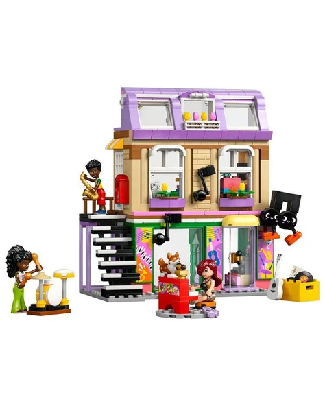 Lego Friends Müzik Mağazası ve Daire 42653 - Resim 2