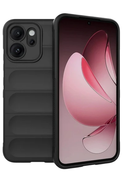 Oppo İle Uyumlu Reno 14F Kılıf Optimum İçi Kadife Silikon Kapak