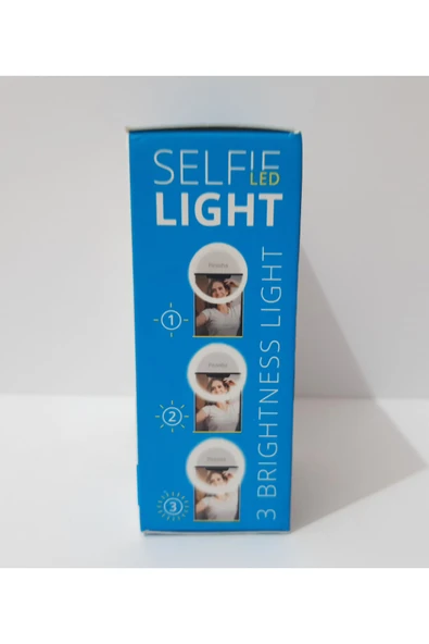 renkli çiçekler LED Selfıe Işığı - Resim 6