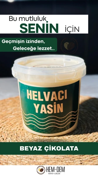 Helvacı Yasin Beyaz Çikolata 500 gr