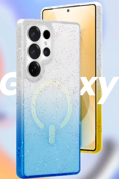 Samsung İle Uyumlu Galaxy S25 Kılıf Pummel Shiny Mgsafe Kapak - 2