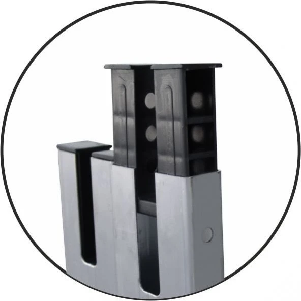 BEYKON 5.70 M KALIN PROFİL COK AMACLI AKROBAT MERDIVEN - Resim 6