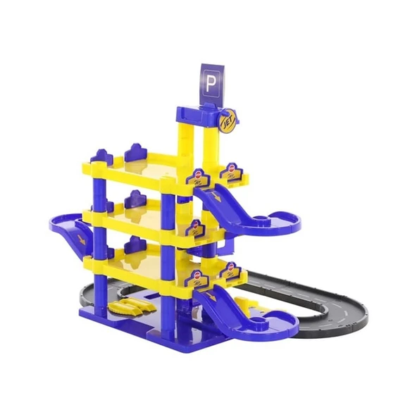 4 Katlı Otopark ve Yol Seti -POL-40220 ürün görseli