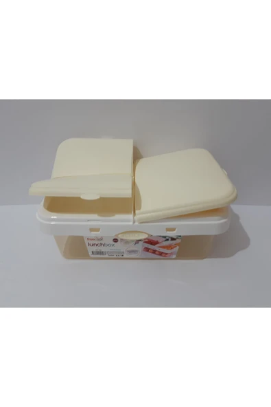 renkli çiçekler Yemek Saklama Kabı Çift Katmanlı Gıda Konteyner Okul Ofis Piknik Için - 5