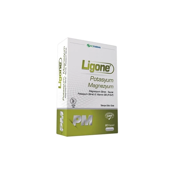 Ligone Potasyum Magnezyum 60 Kapsül