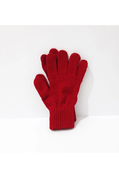 renkli çiçekler Çocuk Eldiven 9-12 Yaş Arası Çocuk Eldiveni - 2