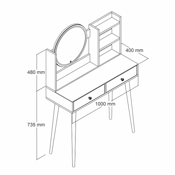 PARILTI MAKYAJ MASASI - 7