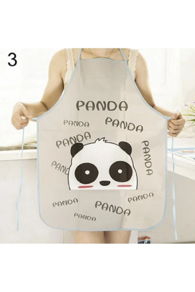 renkli çiçekler Mutfak Önlük Su Yağ Geçirmez Desenli Mutfak Önlüğü ürün görseli