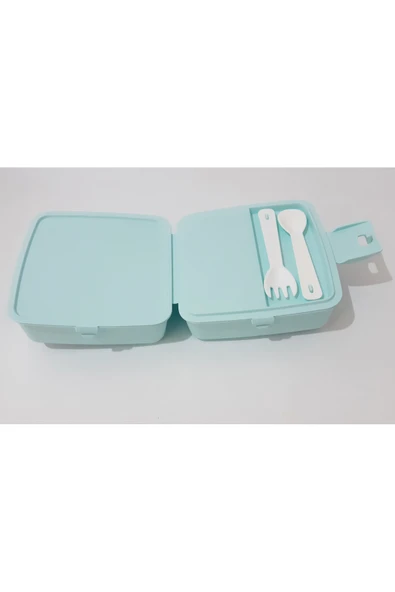 renkli çiçekler Beslenme Kabı 13x13x9 CM Okul İçin Desenli Beslenme Kutusu Gıda Saklama Kabı - 5