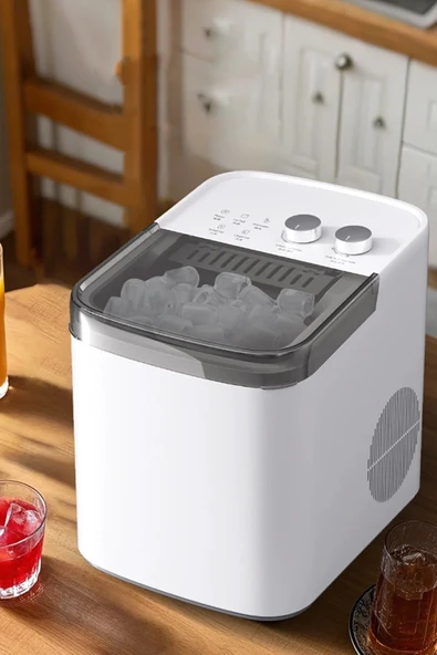 EXENAR Mini Taşınabilir Otomatik Buz Makinasi Hızlı Ev Tipi Portatif Buz Makinesi ürün görseli