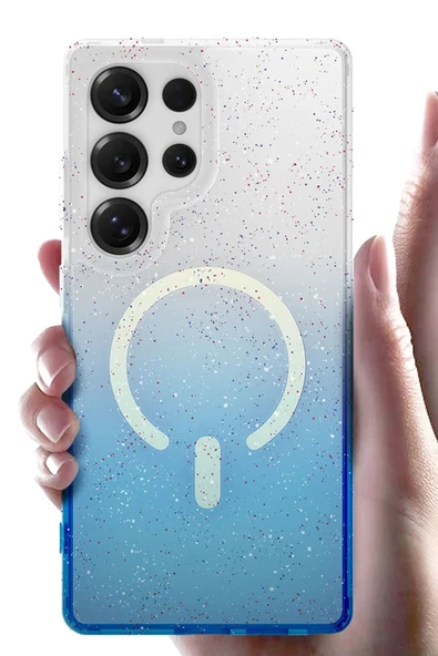 Samsung İle Uyumlu Galaxy S25 Kılıf Pummel Shiny Mgsafe Kapak - 5