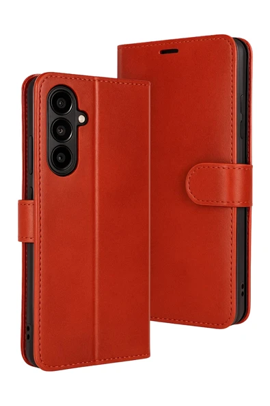 Samsung İle Uyumlu Galaxy S25 FE Kılıf Trend S Plus Kapaklı Kartlıklı Cüzdan Kılıf