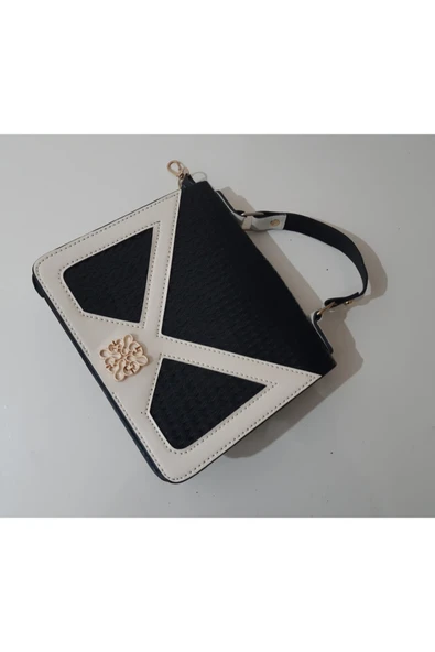 renkli çiçekler Çanta Kadın Çantası - Resim 5