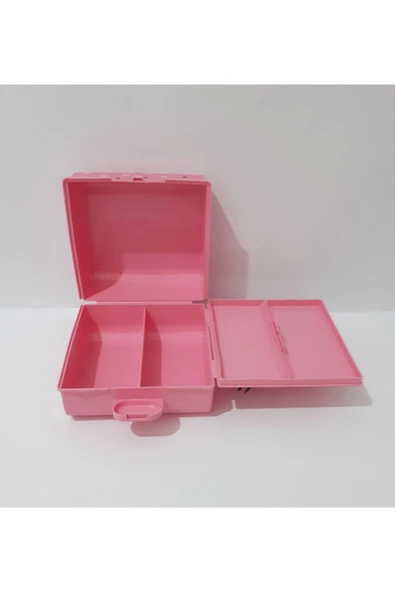 renkli çiçekler Besleme Kutusu Okul Beslenme Kabı - 4