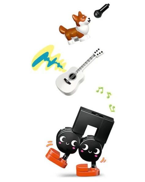 Lego Friends Müzik Mağazası ve Daire 42653 - Resim 3