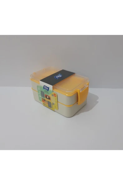 renkli çiçekler Çift Katmanlı Gıda Saklama Kabı Beslenme Kutusu Beslenme Kabı Okul Ofis Piknik İçin - 7