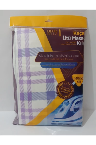 renkli çiçekler Ütü Masası Kılıfı 140x50 Cm ürün görseli 1