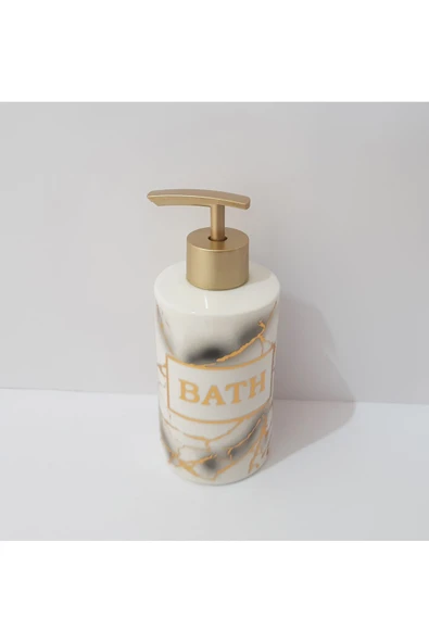 renkli çiçekler Porselen Sıvı Sabunluk 350 ml - 6