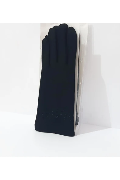 renkli çiçekler Kadın Eldiven Dokunmatik Ekran Kadın Eldiveni - Resim 5