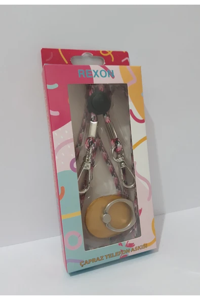 renkli çiçekler Çapraz Telefon Askısı ürün görseli 1