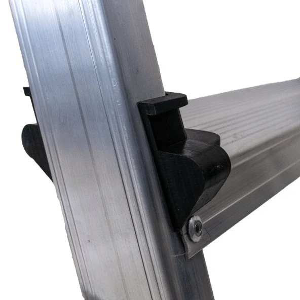 Beykon 4+4 Gold Çift Çıkışlı Alüminyum Merdiven - Resim 3