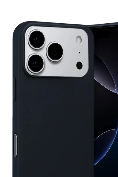 Apple iPhone 17 Pro Max Nano Kılıf Nano içi Kadife Silikon Kapak - Resim 3