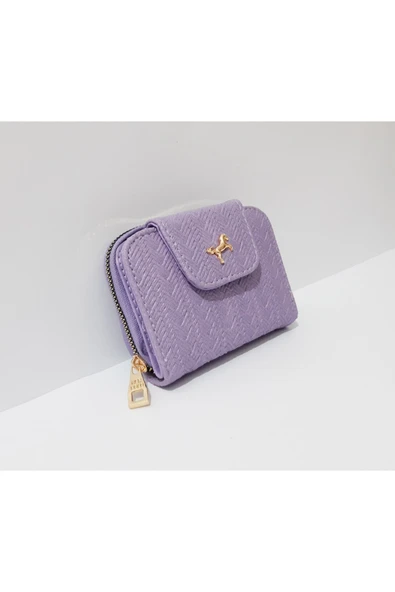 renkli çiçekler Kadın Cüzdan Kullanışlı 12x9 CM Kadın Cüzdanı