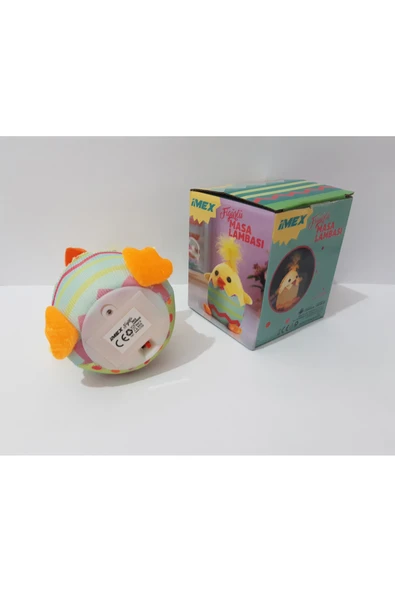 renkli çiçekler Figürlü Masa Lambası Dekoratif Süs Masa Lamba - 4