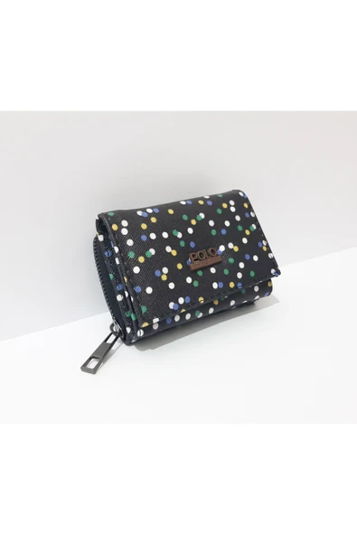 renkli çiçekler Kadın Cüzdan Mini Desenli Kadın Cüzdanı ürün görseli