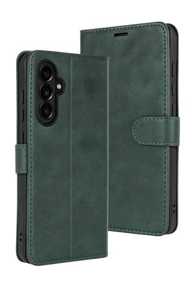 Samsung İle Uyumlu Galaxy A17 5G Kılıf Trend S Plus Kapaklı Kartlılı Kılıf