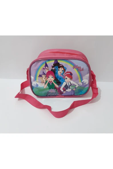 renkli çiçekler Beslenme Çantası Desenli Askılı Okul Beslenme Çanta - 2