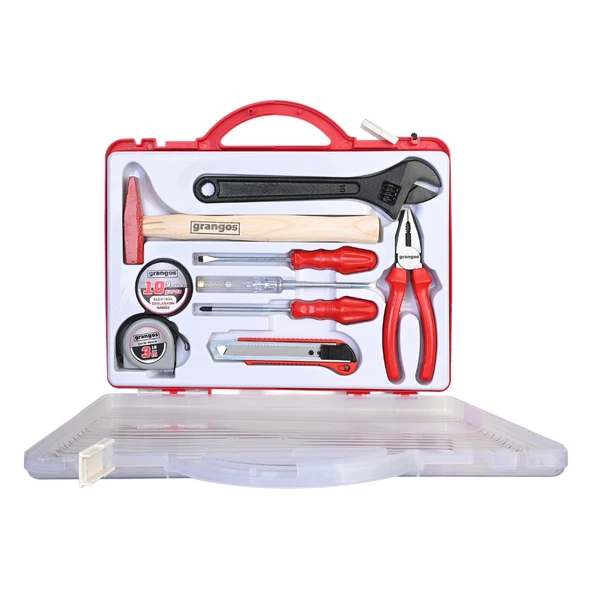 Grangos GRAS09 9 Parça Çantalı El Aleti Seti ürün görseli 1