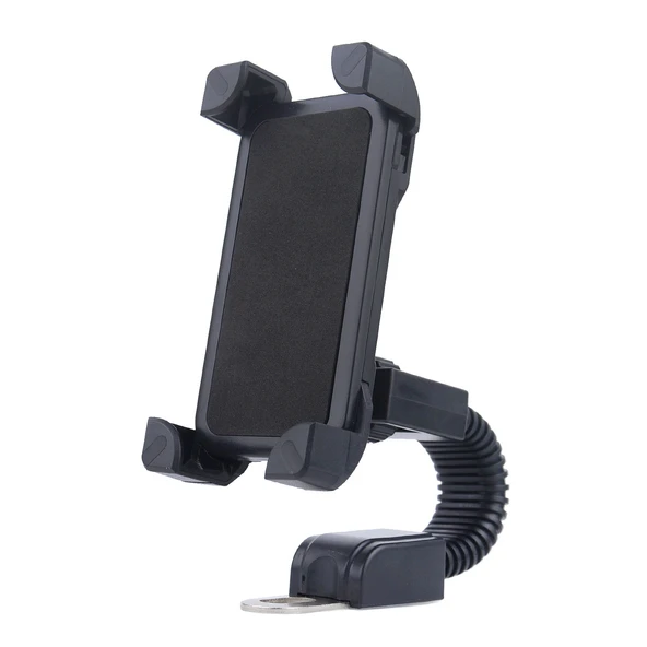 Motosiklet Telefon Tutucu Ayna Montajlı Motosiklet Dikiz Aynası Telefon Tutucu