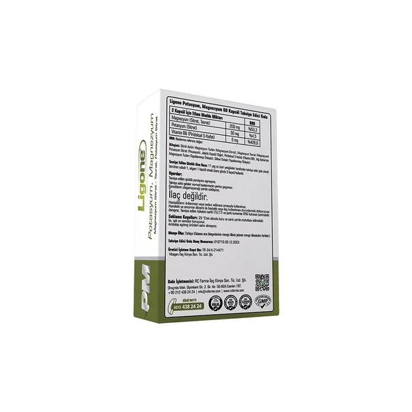 Ligone Potasyum Magnezyum 60 Kapsül - 2