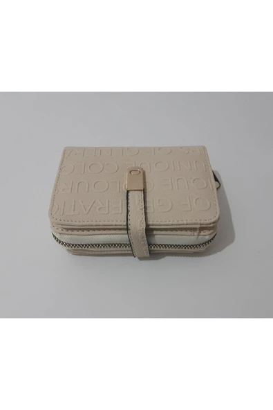 renkli çiçekler Kadın Cüzdan Kullanışlı Kare Kadın Cüzdanı - Resim 3