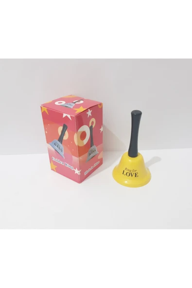 renkli çiçekler El Zili Resepsiyon Zili EL Çanı Çok Amaçlı Zil - Resim 5