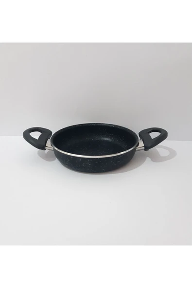 renkli çiçekler Tava 18 Cm Granit Sahan Yumurta Melemen Sahanı Pişirme Tavası - Resim 3