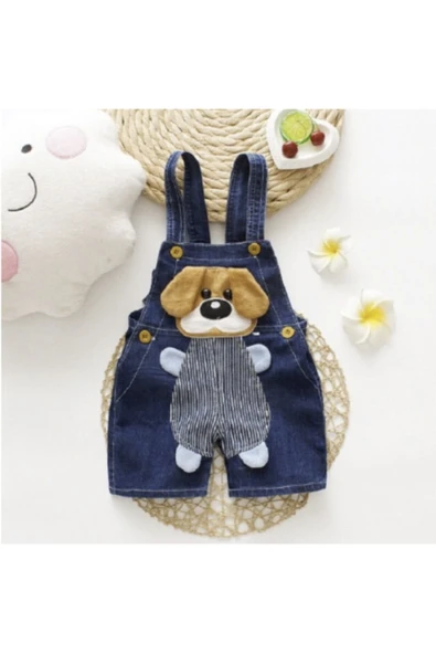 renkli çiçekler Çocuk Bebek Erkek Giyim Kısa Bebek Erkek Pantolon Kot Şort Tulum