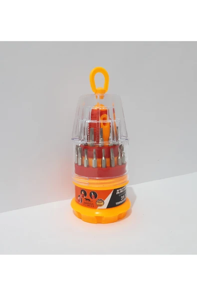 renkli çiçekler Tornavida set 31 Parça Tornavida seti - Resim 5